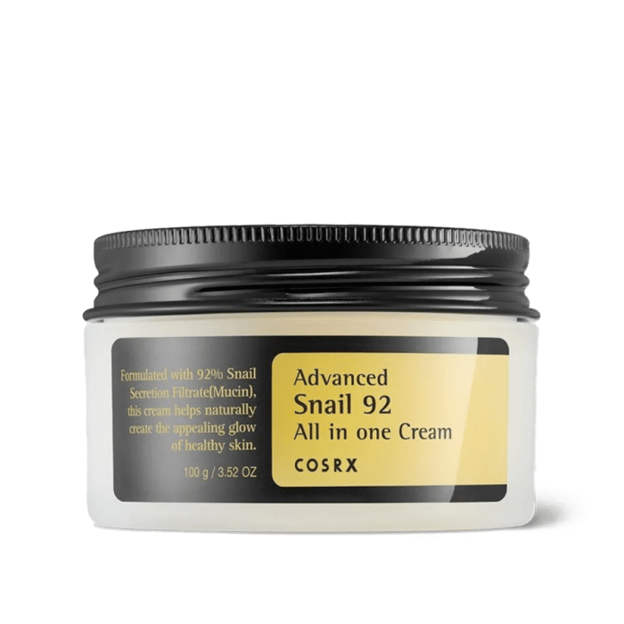 كوسركس كريم خلاصة الحلزون لإصلاح البشرة المتضررة - COSRX Advanced Snail